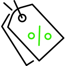 Grafik von Coupon Marken